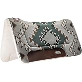 Weaver EquineWeaver Leather Fleece Lined Acrylic Saddle Pad, 32" x 32", Blue