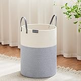 VIPOSCO Small Laundry Basket, Slim Baby Hamper with