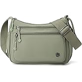 Pealwel Casual Crossbody Bag with Anti Theft Pocket - Women Lightweight Water-Resistant Purse Bag
