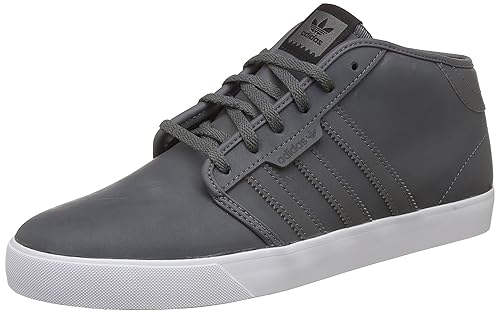 adidas seeley black leather