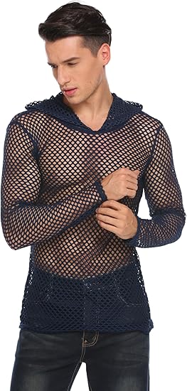 playera transparente hombre