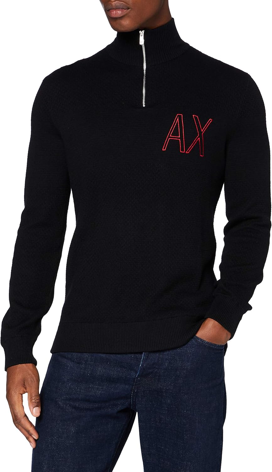 Armani Exchange Men's Pullover Sweater Amazon.co.uk Clothing