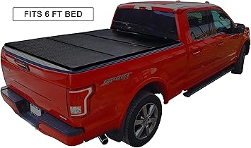 Black Series Auto Hard Solid Tri Fold Tonneau Cover 2016 2020 Tacoma 6 0 Feet Box Tonneau Covers Amazon Canada