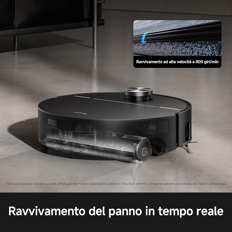 Z70 Ultra Roller Complete Robot aspirapolvere, Nero