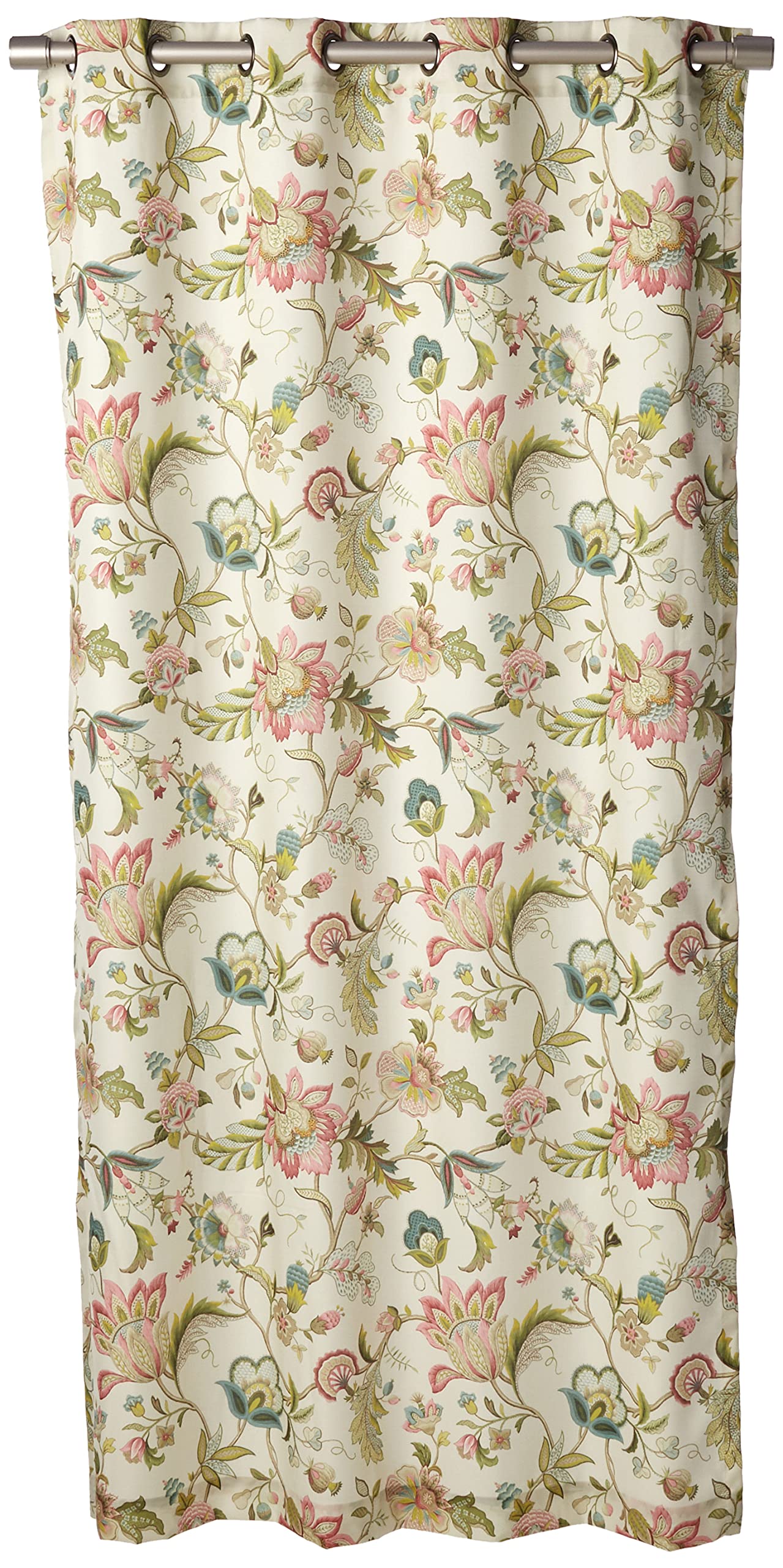 Ellis Curtain Brissac Grommet Panel, 50 x 84, Red