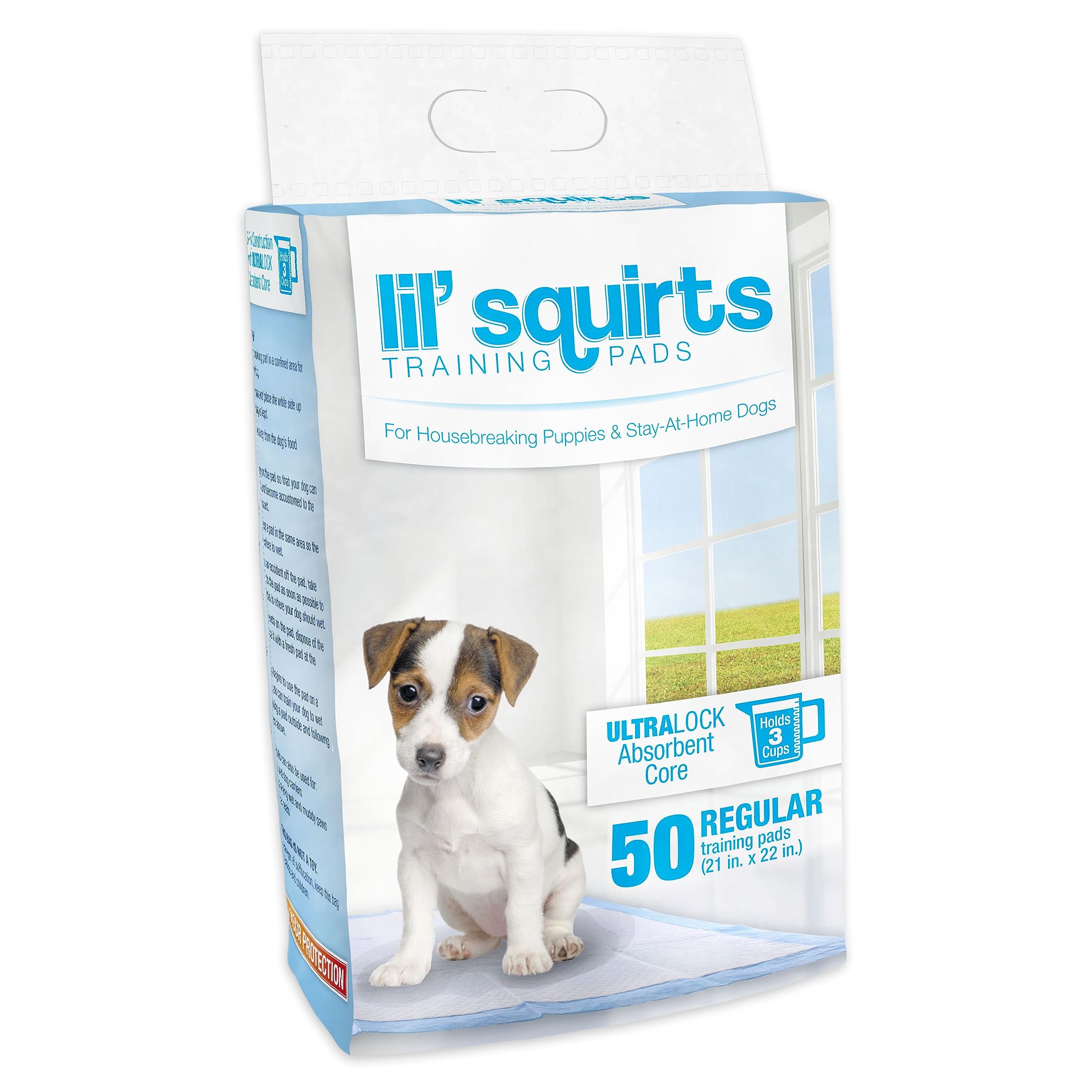 RUFFIN' IT 50-Pack Lil' Squirts Training Pads