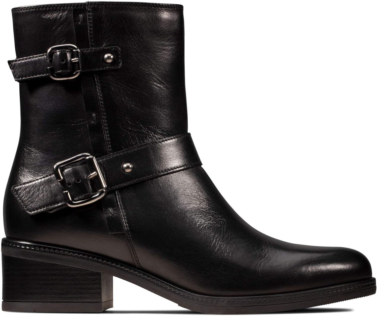 clarks biker boots women's