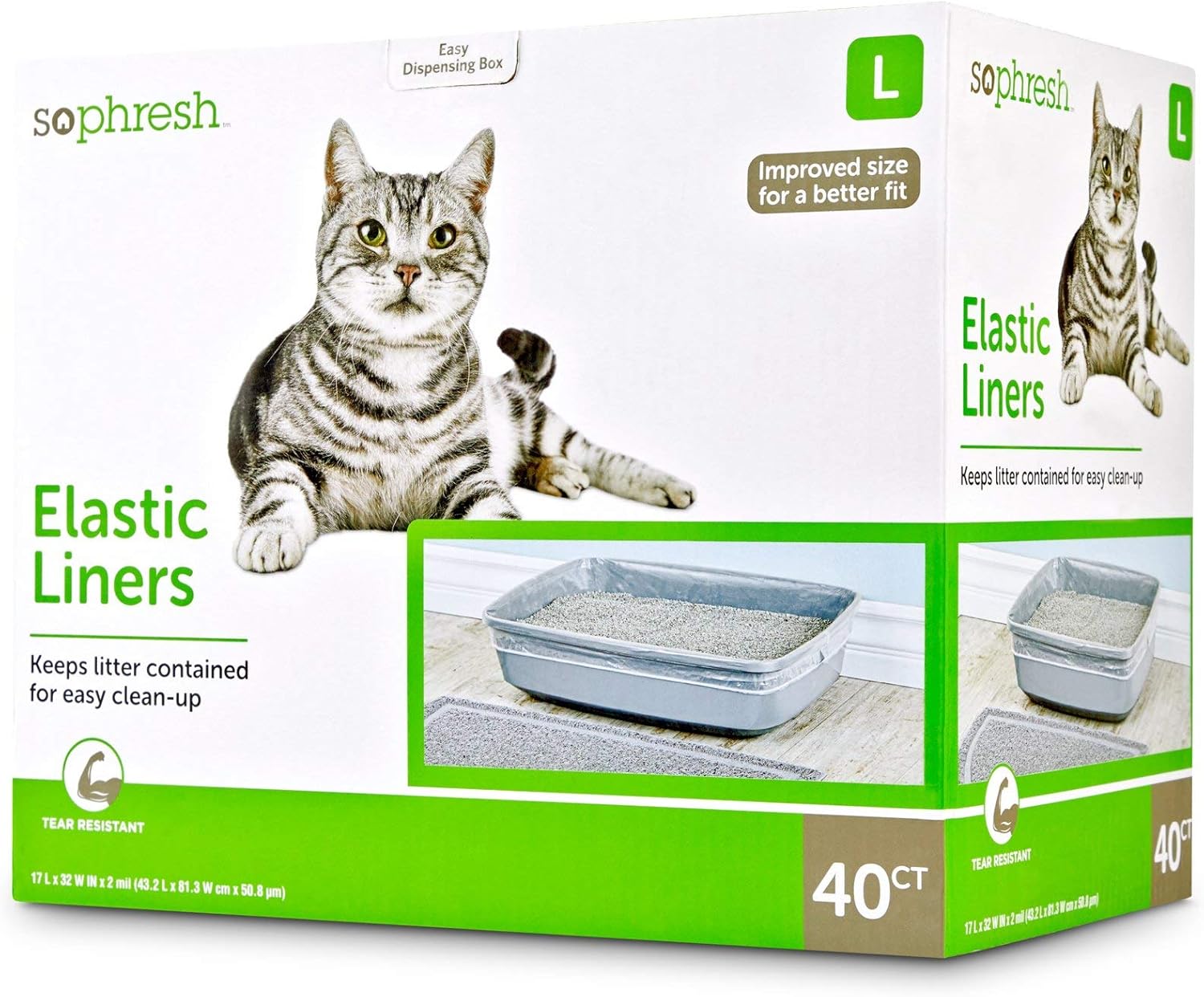 so phresh elastic liners