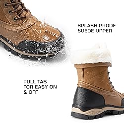 DREAM PAIRS Snow Boots for Women Waterproof Mid