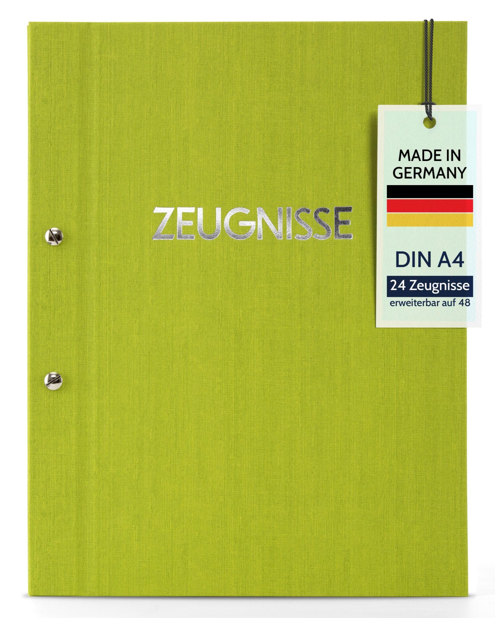 Goldbuch Report Folder Lined Colours A4 31 x 24 cm 31x24 cm green