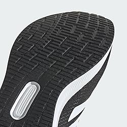 adidas Men's Run Falcon 5, Black/White/Black, 9.5