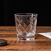 KX-WARE Arcylic Drinking Glasses, 11-ounce Plastic Tumbler Juice Cup Whiskey Glasses, set of 6 Clear