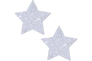Neva Nude Starry Nights Nipztix Pasties Nipple Covers, Medical Grade Adhesive, Waterproof, Made in USA