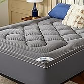 BEDLORE Twin XL Mattress Topper, Thick Pillow Top Pad for Back Pain Relief, Cooling Soft Mattress Cover with Deep Pockets 6-15 inch