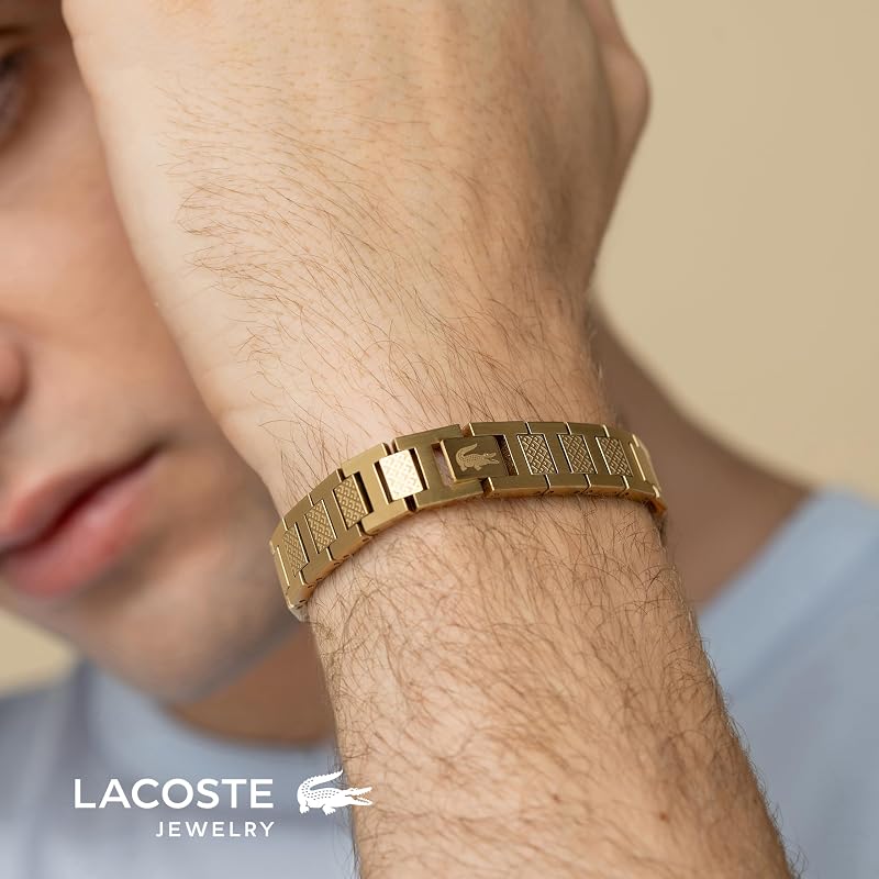 Brazalete de eslabón para Hombre Colección METROPOLE Decorado con diseño petit piqué - 2040120