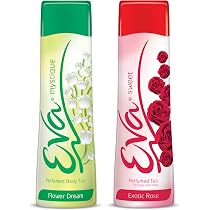 Amazon.com: Eva Talcum Powder Mystique and Sweet Combo of 2 ...