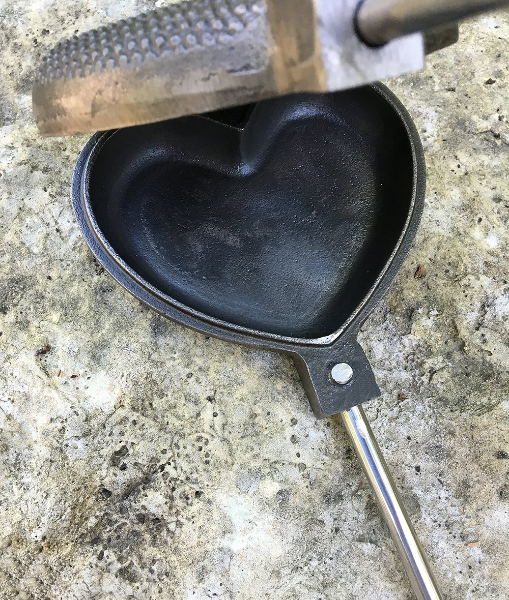 Pie Iron-Love made our list of Valentines Day Gift Ideas And Romantic Camping Trip Tips For Your Camping Sweetheart!