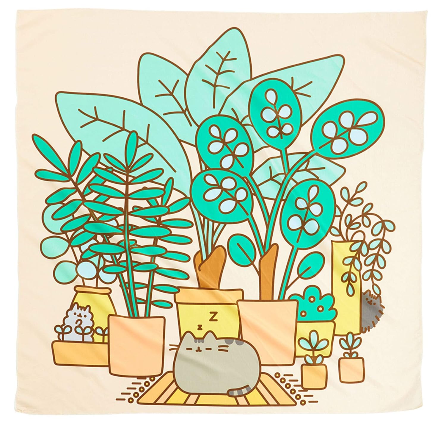 IML Pusheen Earth Day Wall Tapestry