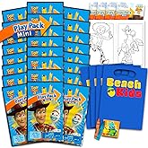 Classic Disney Toy Story Mini Party Favors Set for Kids - Bundle with 24 Mini Toy Story Grab n Go Play Packs with Coloring Pa