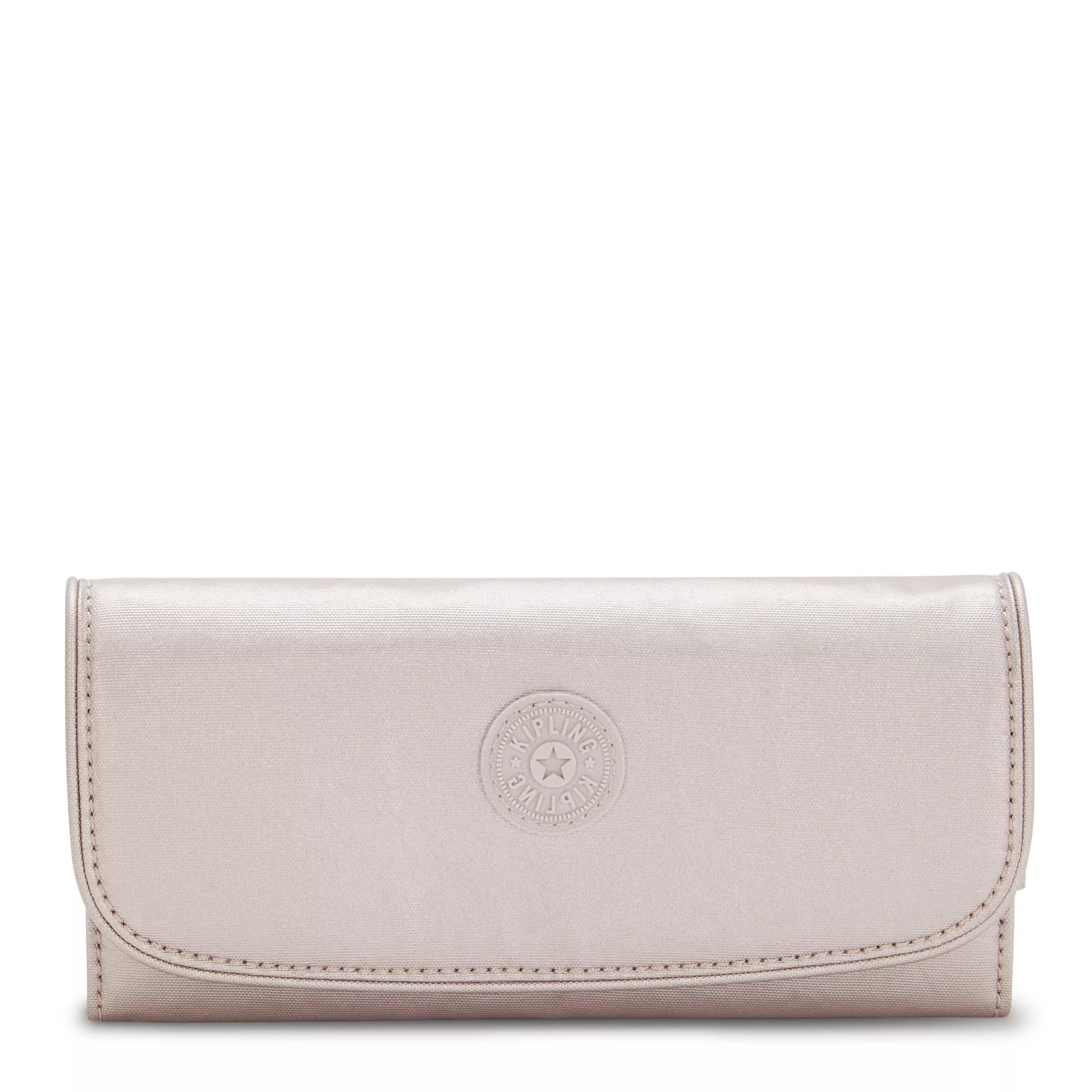 Kipling Women's Money Land Wallet, RFID Anti-Hacker Technology Wallet, Nylon Snap Wallet Image