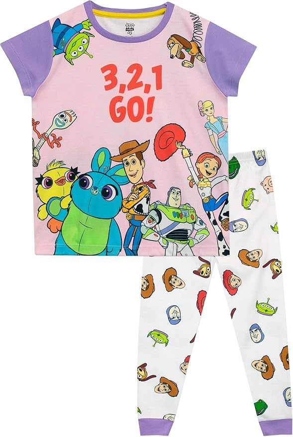 Disney Girls' Toy Story Pajamas Clothing