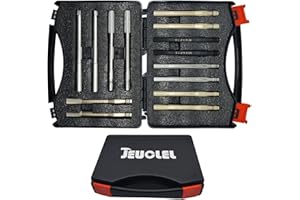 JEUCLEL 14Pcs Wheel Stud Alignment Pin Set, Wheel Hanger Rim Stud Bolt Nut, Wheel Balancing Tool for Vehicles, Hub Fixing Positioning Rod, Guide Studs, Rim Stud Pilot Pin, Tire Change Guide Tool