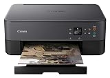 Canon TS5320 All in One Wireless Printer, Scanner, Copier with AirPrint, Black, Amazon Dash Replenishment Ready