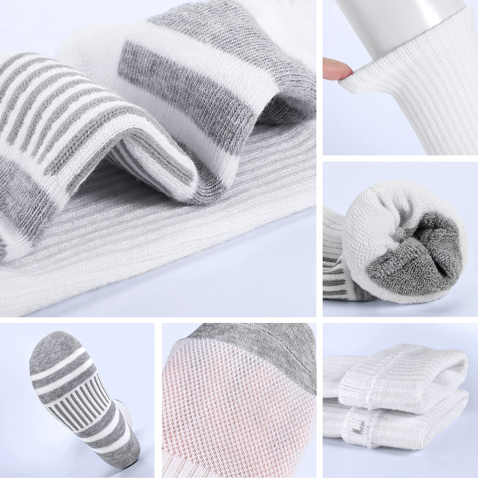 JellyBaby Athletic Sock Cushion Running Socks Performance Breathable Crew Socks Outdoor Sports Sock
