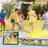 Taichaeu Digital Camera 1080P 44MP 2.4" LCD 16X Zoom 32GB Card Included view 3