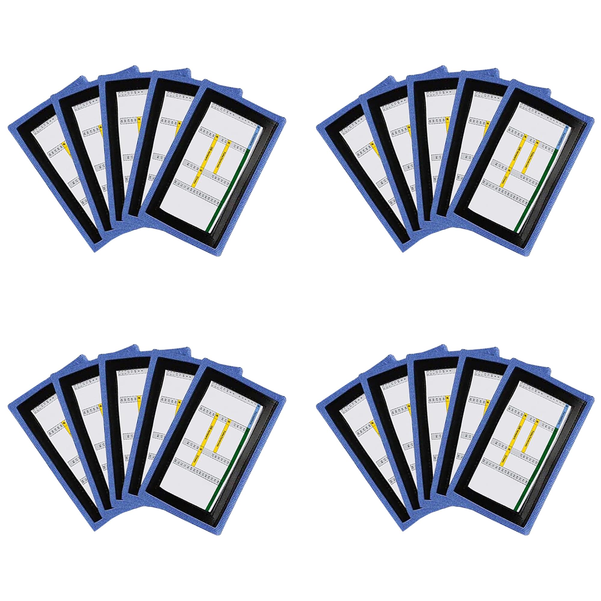 Pro Athletics QB Playbook Wristband - Football Quarterback Play Wristbands for Adult - Wrist Coach for All Sports with 3 Compartments (Light-Blue, Adult, 20-Pack) Image Pro Athletics QB Playbook Wristband - Football Quarterback Play Wristbands for Adult - Wrist Coach for All Sports with 3 Compartments (Light-Blue, Adult, 20-Pack) Image