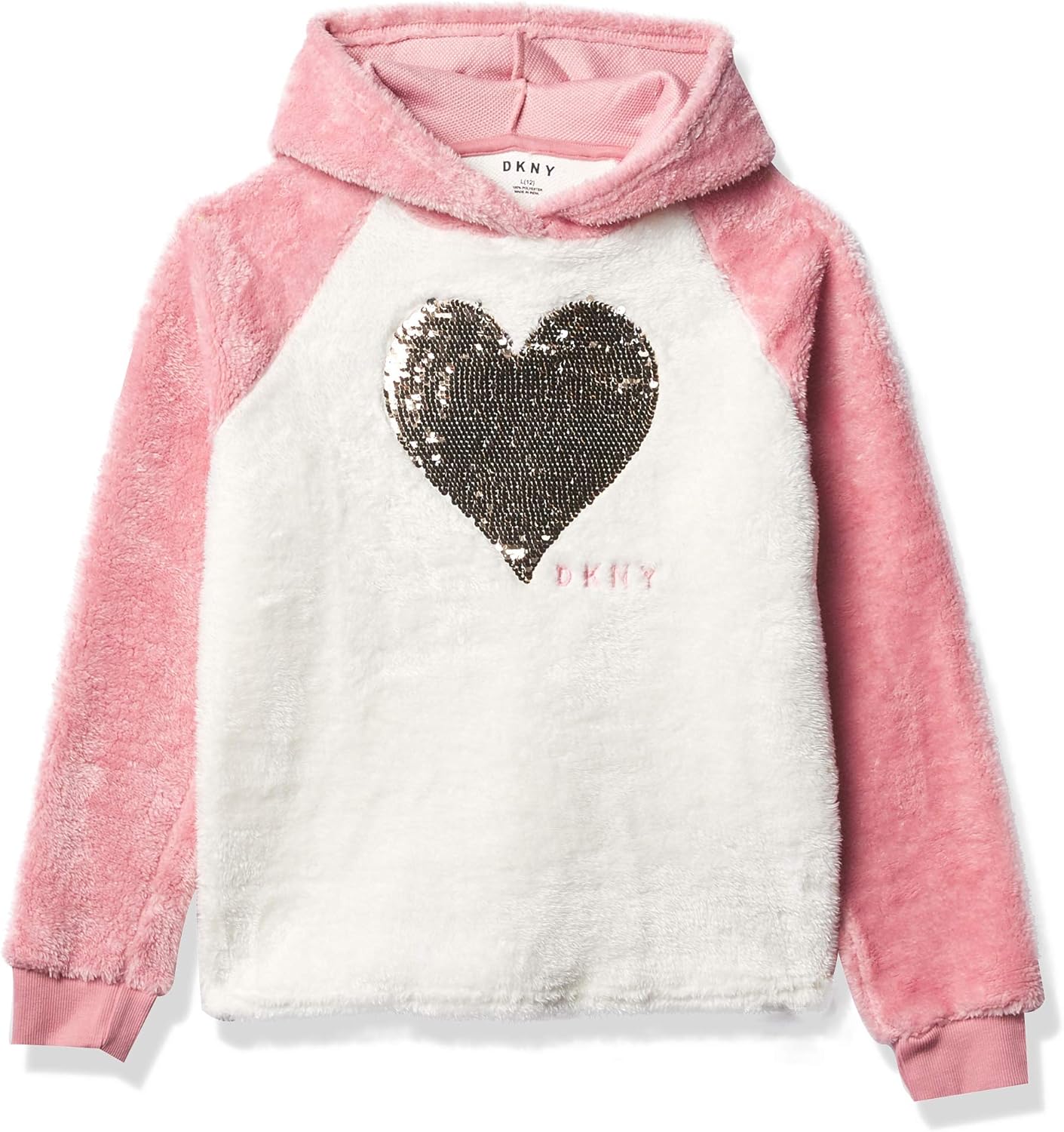 DKNY Girls' Hoodie: Clothing