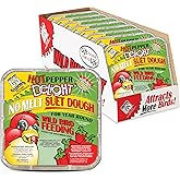 C&amp;S Hot Pepper Delight No Melt Suet Dough, Suet Cakes for Wild Birds | Hot Pepper suet, year-round no melt formula up to 100&Acirc;&ordm; F, won't interest squirrels