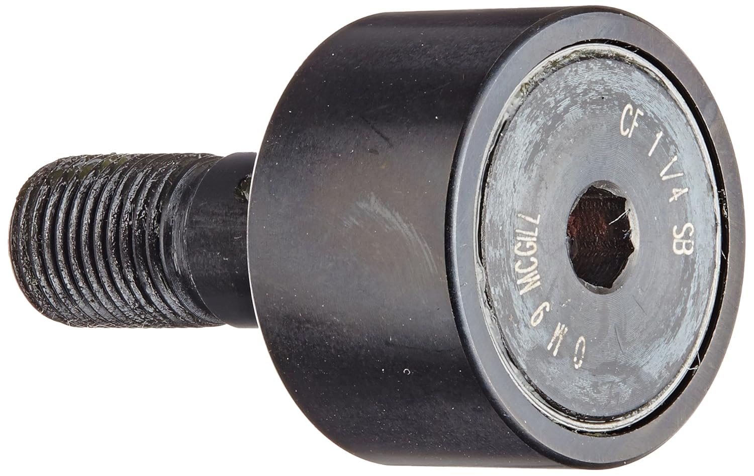 McGill CF1 1/4SB Cam Follower, Standard Stud, Sealed/Hex Hole, Inch