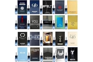 Designer Mens Cologne Sampler Sets - (4 or 8 bottles, 9 ml each) - Customize your Men's Perfume Sample Set - Luxury Mens Colo