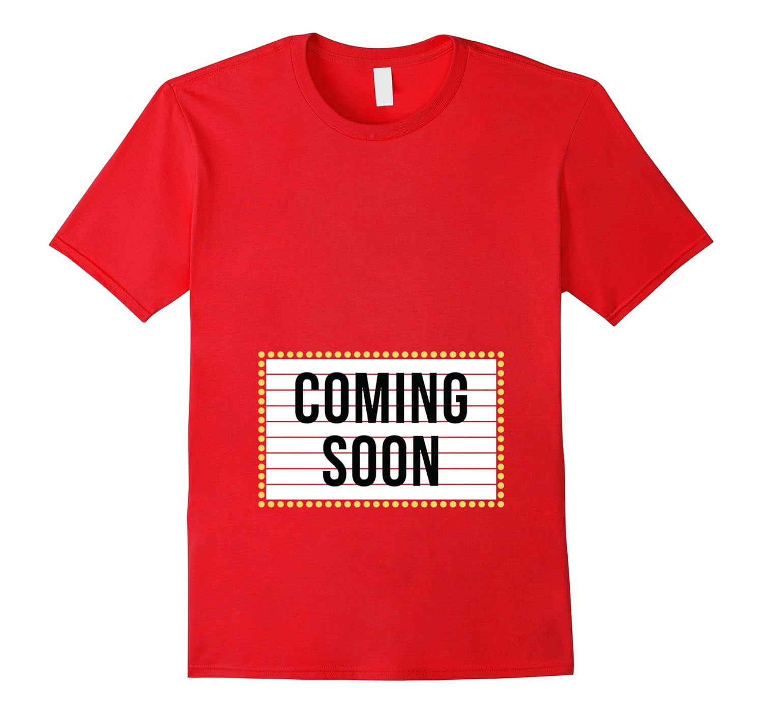 Pregnancy Announcement Shirt - Coming Soon Movie Theatre-ANZ