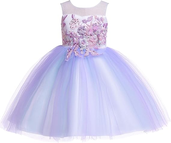 pastel flower girl dresses