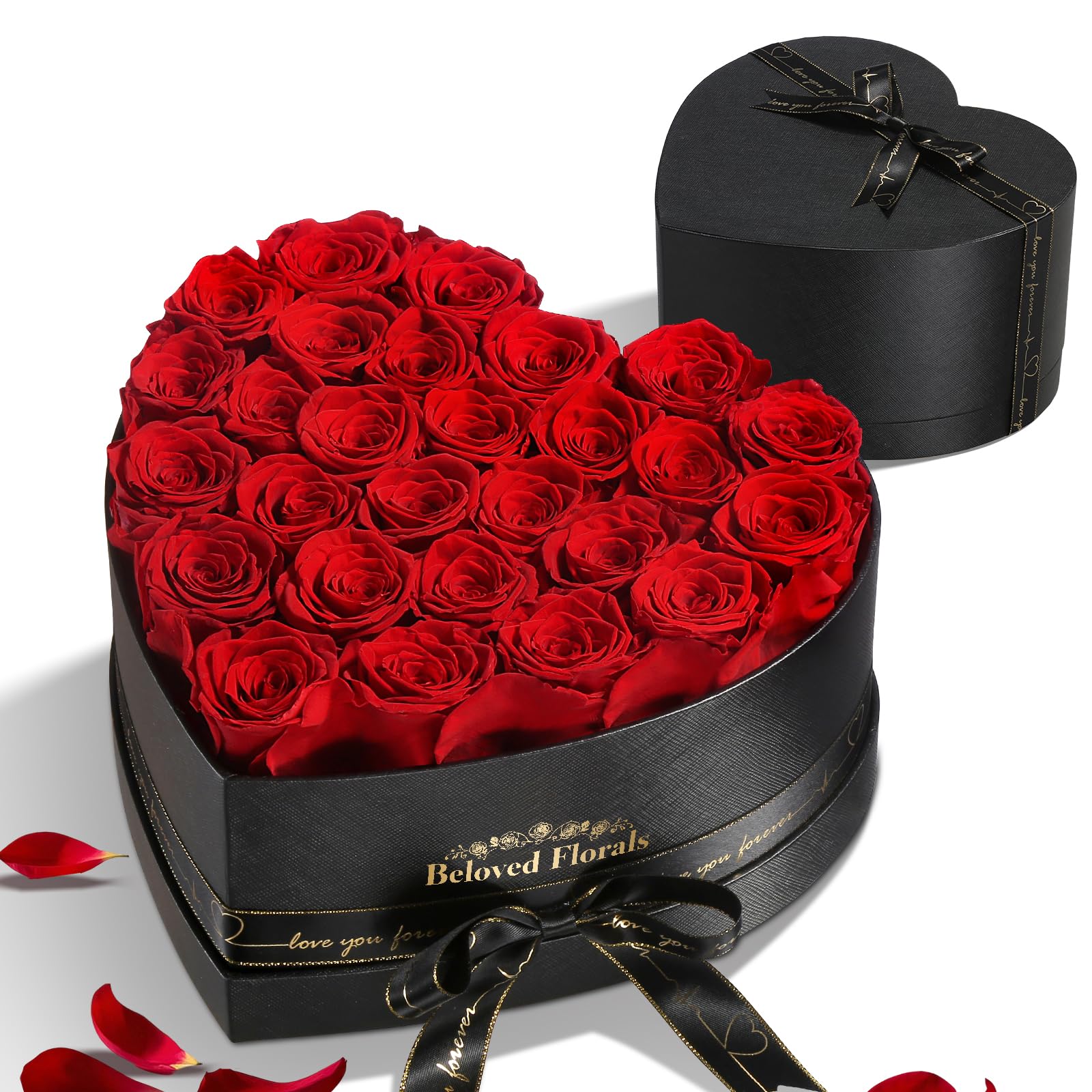 Photo 1 of Auoasl 27 Preserved Flowers Rose Birthday Gifts for Women Her Mom Wife Girlfriend Grandma on Valentines Mothers Day Christmas Anniversary Romantic