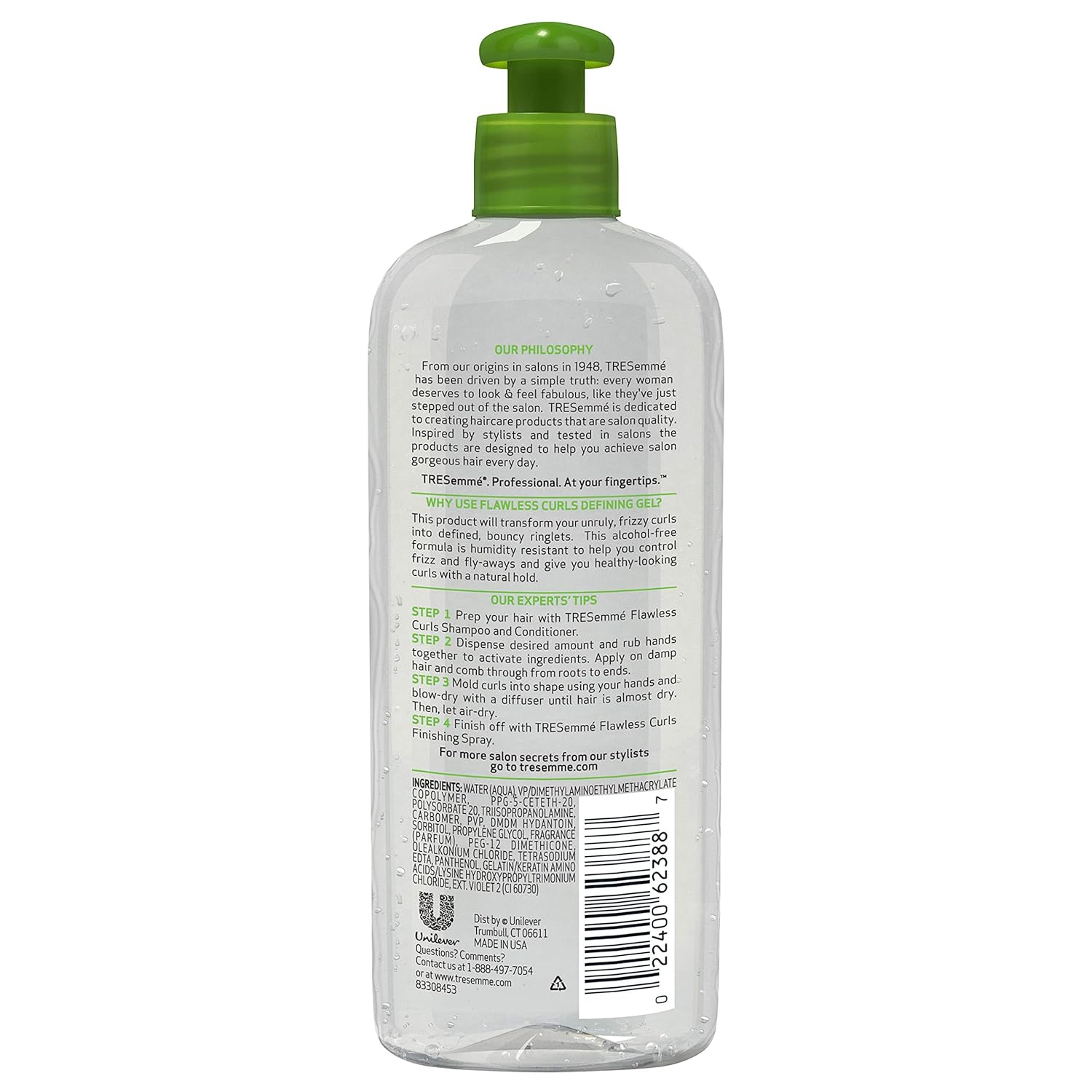 TRESemmé Hair Gel, Flawless Curls, 8 Ounce, Pack of 6: Beauty