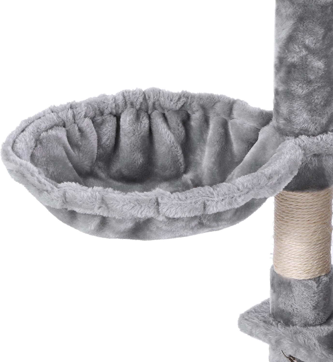 BEWISHOME Cat Tree 66.3 Inch Multi-Level Large Cat Tower with Plush Top Perches, Sisal Scratching Post Cat Play house Kitty Activity Center MMJ14L : Pet Supplies