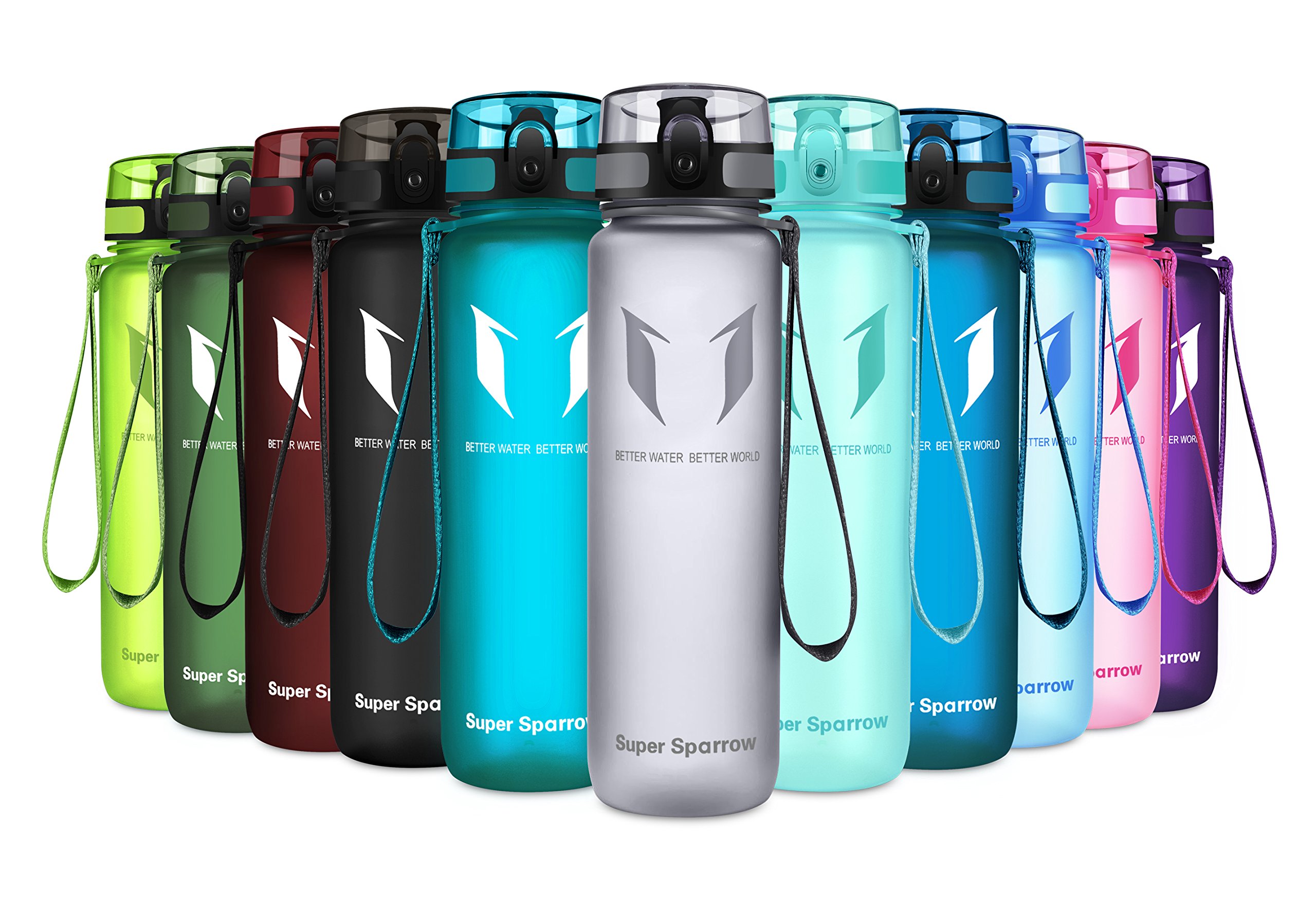Super Sparrow Sports Water Bottle 350ml & 500ml & 750ml & 1000ml