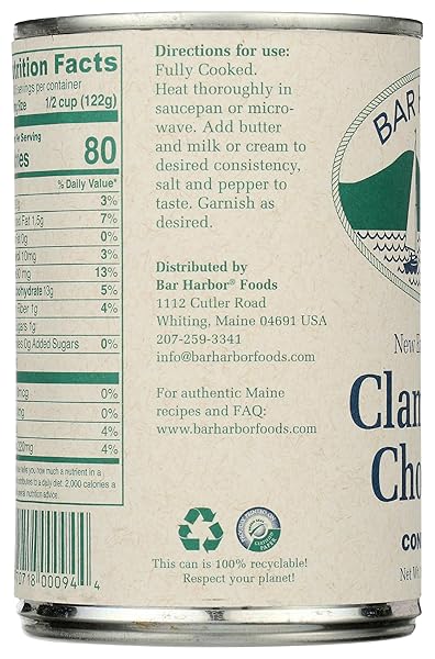 BAR HARBOR SOUP CHWDR CLAM CORN 15OZ