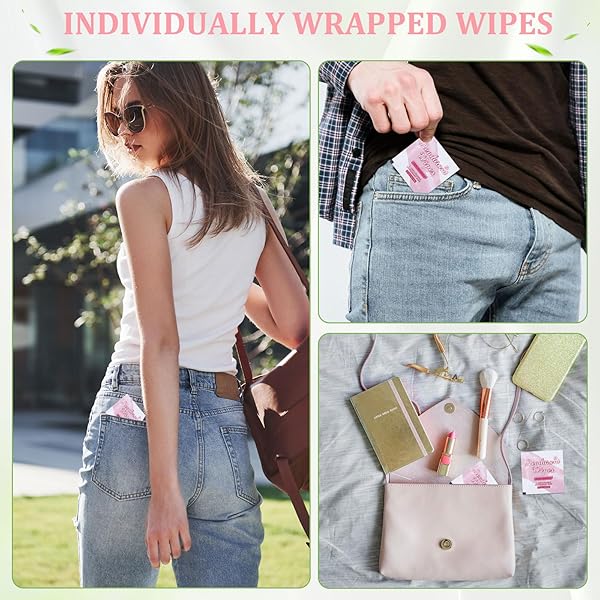 200PCS TRAVEL DEODORANT WIPES, TRAVEL SIZE MINI DEODORANT WIPES BULK FOR HOMELESS INDIVIDUALLY WRAPPED, BODY CLEANING SUPPLIES FOR WOMEN WET ARMPIT FOR BODY CLEANING ROSE FOR CHRISTMAS