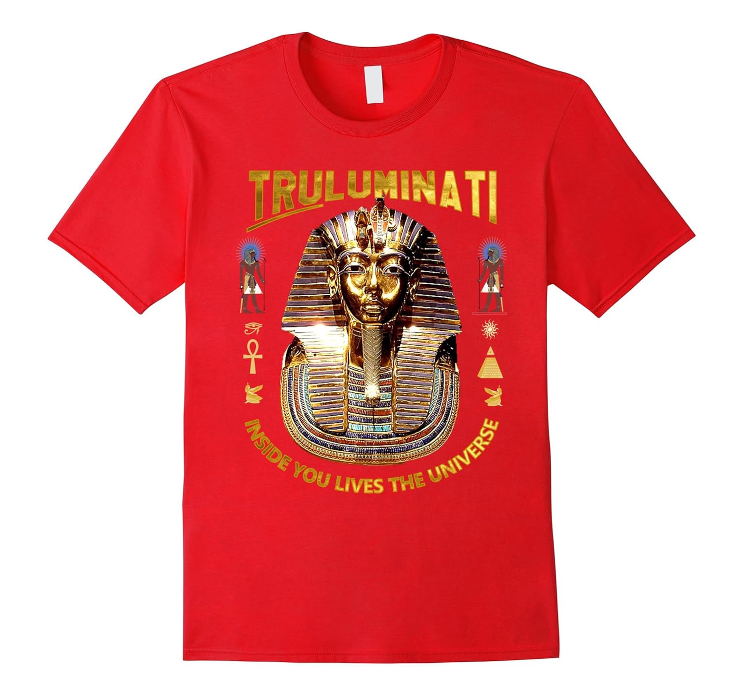 Ancient Egyptian Illuminati T-Shirt King Tut Tee-ANZ