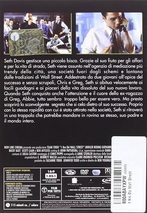 Amazoncom 1 Km Da Wall Street Vin Diesel Ron Rifkin Ben