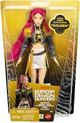 Mattel KPop Demon Hunters HUNTR/X Mira Golden Singing Doll view 6