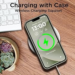 COFFKER for iPhone 13 Phone Case with [2X Screen