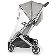 UPPAbaby Minu and Minu V2 Rain Shield/Waterproof and Windproof Coverage/Ventilated Design/Quick Attachment/Easy Access to Child