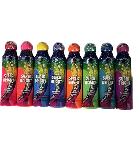 6 Bingo Dabbers Da 43ml - Colorati Rosso, Verde, Blu Per Gioco Del Bingo - Foto 2