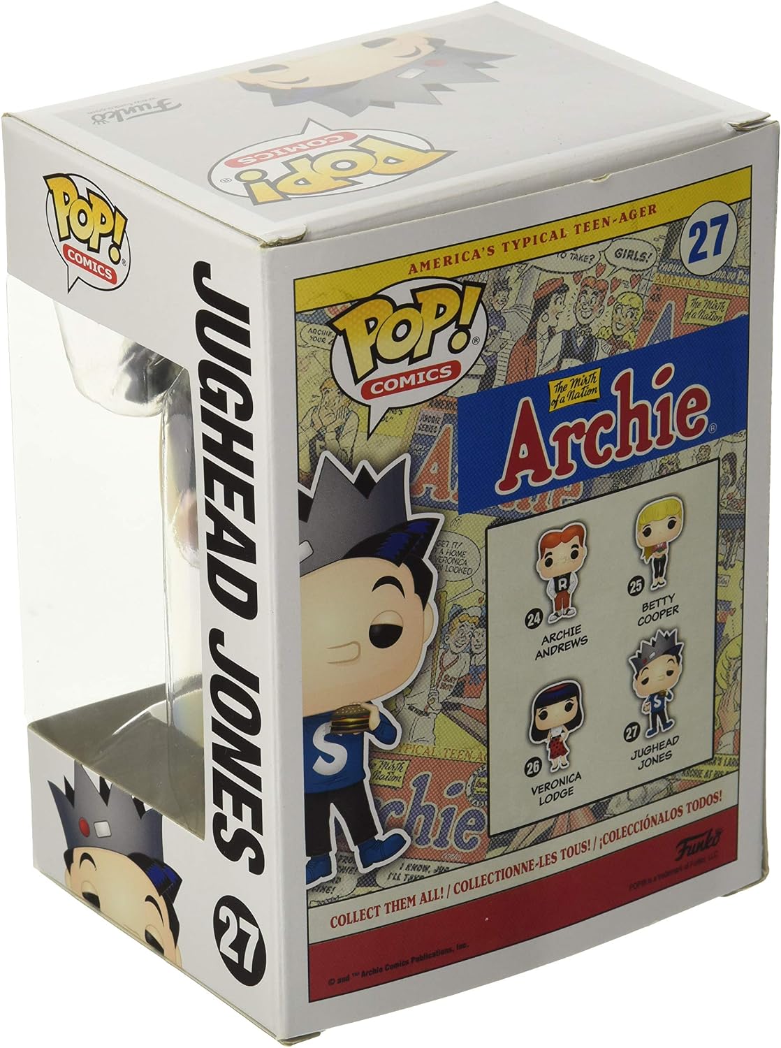 Funko Pop! Comics Archie Jughead Jones 27 Original Colecionavel - Moça Do Pop - Funko Pop é Aqui