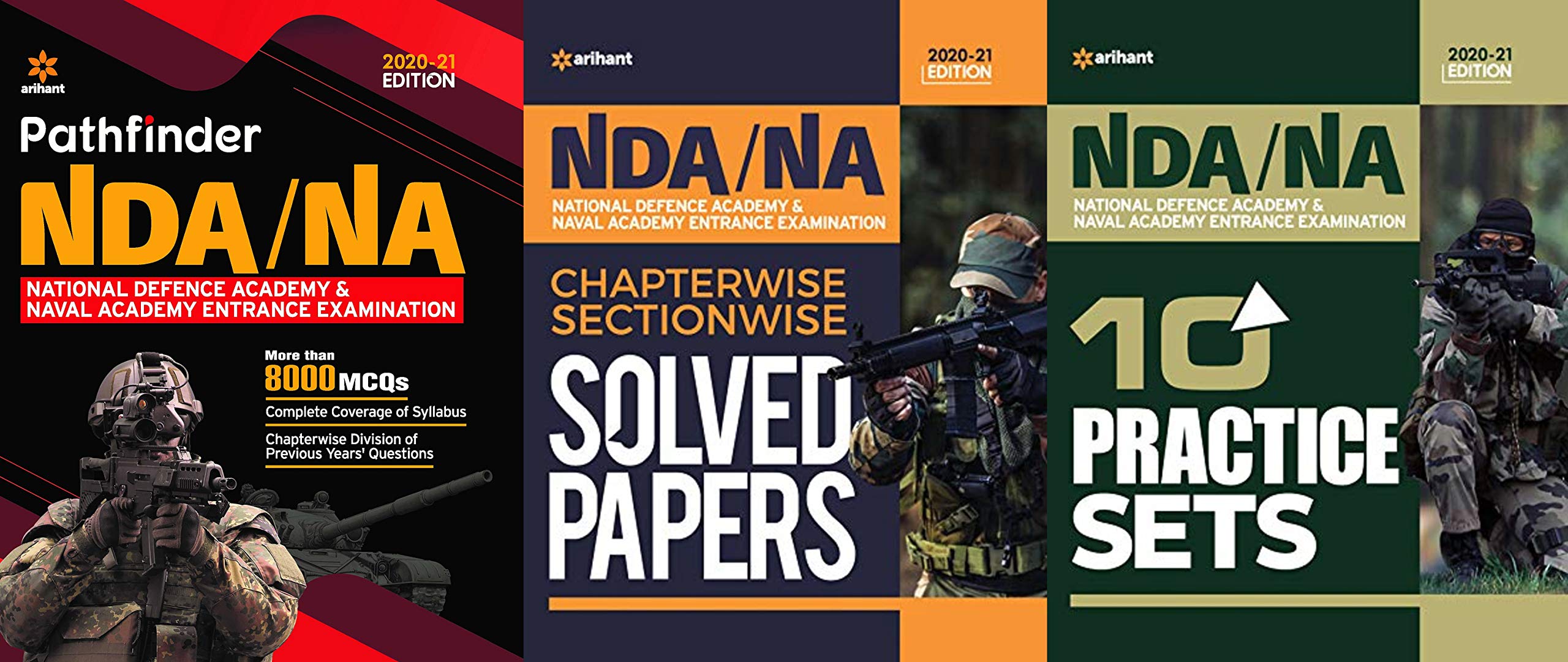 Pathfinder NDA/NA GUIDE + Solved Paper Chapterwise & Sectionwise + 10 Practice Sets 2020 Pathfinder NDA/NA GUIDE + Solved Paper Chapterwise & Sectionwise + 10 Practice Sets 2020